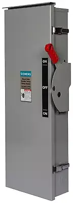DTNF321 Siemens VBII Series Disconnect 240V ACV 30A Non-Fusible Switch