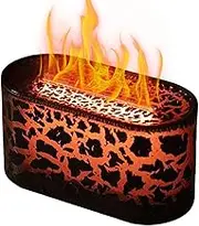 Fire Diffuser - Crack Flame Diffuser,Smart Quiet Humidifier Bedroom Decoration for Tent Yoga Car Living Room Hotel Nursery Spa Basement