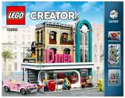 ⭐LEGO INSTRUCTIONS ONLY⭐ Creator Expert DOWNTOWN DINER 10260 Manual No Parts NEW