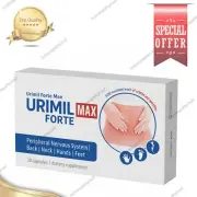 Urimil Forte Max 30 Capsules – Supports Peripheral Nerves, B Vitamins, Magnesium