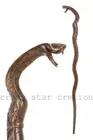 Hand Carved Walking Stick Cane Snake Designer Wooden Walking Cane Stick Gift