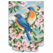 Herrschners® Spring Birds Wall Hanging Plastic Canvas Kit