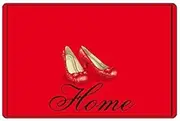 Decorative Door Mat - Wizard of Oz Custom Home and Bath Doormat (16 24 Inch;)