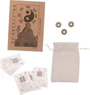 CORHAD Ancient Chinese Wisdom: I Ching Book of Changes Divination Coins Feng Shui Wealth Prosperity Cards
