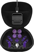Complete Component Pack for Xbox Elite Controller Series 2 - Accessories Includes 1 Controller Carrying Case, 1 Charging Dock, 4 Thumbsticks, 4 Paddles, 1 Adjustment Tool and 1 Charging Cable(Purple)
