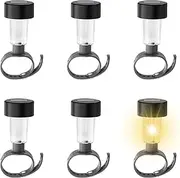 Above Ground Pool Lights Solar Powered, Solar Pool Side Lights, Brighter Warm RGB Color-Changing LED Waterproof Pool Solar Lights for Frame Swimming Pools