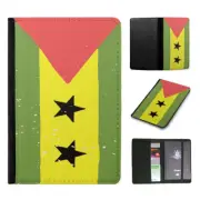 PASSPORT ITINERARY ORGANIZER|SAO TOME & PRINCIPE FLAG