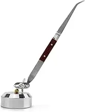 QWORK Third Hand Tweezers, Cross Locking Jewellery Welding/Soldering Tweezers with Base 360CRotation, Jewellery Making Repair Kit