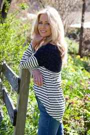 Sailor Stripe L/S Top--ALE-3024405