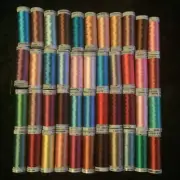 LOT 44 Gutermann Embroidery Thread Spools Mixed Colors Lot 1