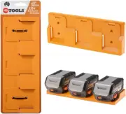 - Battery Holder for AEG and Ridgid Batteries | 18V | Wall Mount | Battery Stora