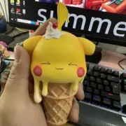 Pikachu Ice Cream Figure Cold In Summer Model Statue Figurines Doll Toys