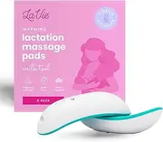 LaVie Warming Massagers 2-Pack (Pair) and Pump Strap Hands Free Pumping Bra Bundle, Massager and Breast Pump Bra