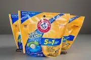 Lot Of 3 Arm&Hammer + Oxi Clean w/Odor Blasters 5in1 Power Paks-14 Paks