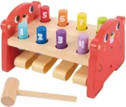 Tooky Toy Wooden Block Number Whack-A-Mole Game: Fun Number Whack-A-Mole Game...