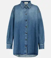[The Row] The Row Frannie denim shirt AU 14 blue