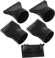 HAPINARY 5pcs Hair Dryer Attachment Blow Dryer Nozzles Diffuser and Comb for Styling Easy to Install and Clean