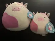 Caedyn Cow Squishmallow 7” And 11”