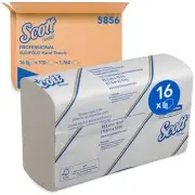 Scott Slimfold Compact Paper Hand Towel 16 Packs x 110 Towels (5856)