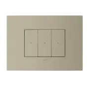 HPM Legrand Arteor Smart Light Switch 3 Gang (Horizontal) Champagne | AWNHSW3CHP