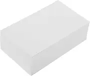 OFFSCH 100pcs Blank Index Cards Scratch Paper Pad for Writing Note Cards for Teachers Aesthetic Stationery Supplies School Supplies for Boys and Girls