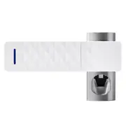 Bathroom Wall Hanging Toothbrush Holder With Uv Sterilization Clean Function Toothpaste Squeezer