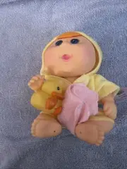 RARE Cabbage Patch Kid Doll Duck Robe Modern Version Hard Body-See Description