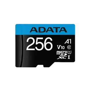 威剛 ADATA Premier 256G micro SDXC A1 UHS-I C10 U1 記憶卡 附轉卡