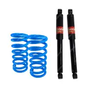 Rear Raised Gabriel Ultra Shocks + Lovells Springs for Suzuki Jimny SN413