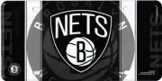 Brooklyn Nets Metal License Plate