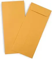 Guardian #10 Policy Envelopes (Open End), 4-1/8” x 9-1/2”, Brown Kraft, 500/Box