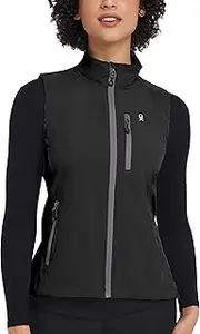 [Little Donkey Andy] Women's Outdoor Stretchy Cooler Quick Dry Stand Up Vest