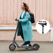 Portable Electric Scooter Adult with Seat 50KM/H Foldable Travel E Bike 10" Tire