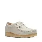 Clarks Originals Womens ** Wallabee Orange & White Taxtile Shoe ** UK 4,5,6,7 D