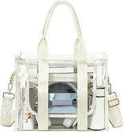 Clear Bags for Women Clear Tote Bag, Clear Crossbody Bag, Stadium Approved Clear Purse for Sports Events, Concert & Work