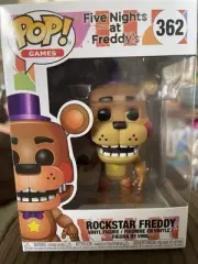 Funko Pop Games #362 Rockstar Freddy Five Nights At Freddy's New in Box