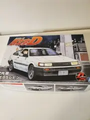 AOSHIMA Initial D #10 Itsuki Takeuchi AE85 Levin Model Kit 1/24