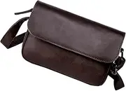 [ANDRESLAD] Lightweight Waterproof Pu Man Messenger Bag Fashion Shoulder Bag for Men