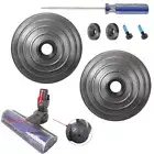 For Dyson V8 V10 V12 SV10 SV12 Vacuum Cleaner Brush Head V-ball Wheel Set Kit