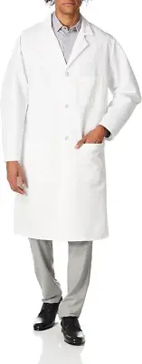 Men'S Exterior Pocket Lab Coat