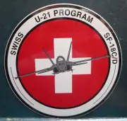 McDonnell Douglas Swiss U-21 Program SF-18 C/D Hornet Sticker