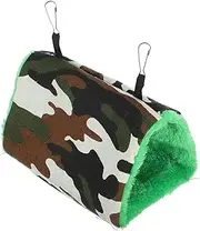 Generic Cozy Winter Bird Nest Hammock for Pets Comfortable Hanging Bed for Parrots Canaries and Larks Durable Material Bird Sleeping Space and Plaything