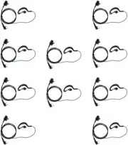 10Pack G Shape Earpiece Headset for BaoFeng UV5R 888S UV82 Kenwood WouXun PuXing