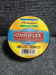 30lb Test Shakespeare Omniflex Monofilament Fishing Line 250 Yards New Old Stock
