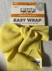 Cantu for Kids Textured Easy Wrap Slide On Fashion Band with Bow - Yellow