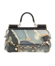 Dolce Gabbana Medium Patchwork Denim Sicily Handbag One size Multicolor