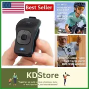 Wearable 39g Outdoor Bluetooth Speaker - Magnetic Clip & Large Control Buttons