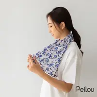 在飛比找森森購物網優惠-PEILOU 貝柔灣的貨MIT冰涼巾(台灣藍鵲)