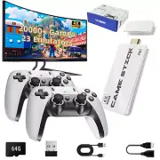2024 Upgrade Retro Game Console Stick Pro, Classic Video Games with 4K HDMI, Bui