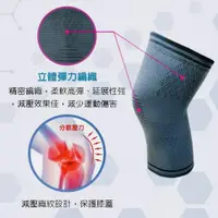 在飛比找露天拍賣優惠-【UROTEK】石墨烯黑科技機能護膝1對（非醫療用）-#石墨